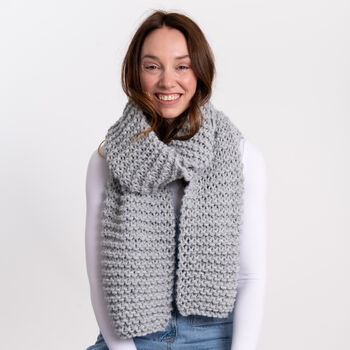 Gaia Scarf Knitting Kit, 4 of 10