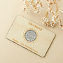 90th Birthday 1934 Sixpence Personalised Wallet Card, thumbnail 2 of 6