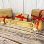 Gold Mirror Acrylic Merry Christmas Sign Small, thumbnail 4 of 5
