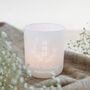 Christening Gift Personal Date Tea Light Holder Candles, thumbnail 1 of 10