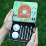 Personalised Funny Face Golf Tin, thumbnail 4 of 8