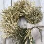 Handmade Dried Wheat Wreath, thumbnail 1 of 10