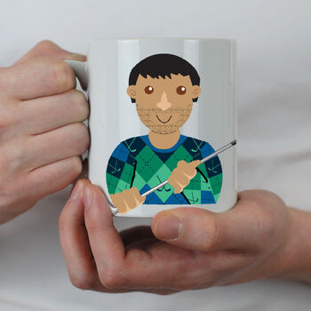 Personalised Golf Gift Mug For Him, 3 of 6