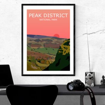The Peak District National Park Art Print, 4 of 4