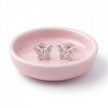 'Gardening Queen' Boxed Earring Card With Sterling Silver Butterfly Studs, 2 of 6