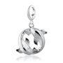 Sterling Silver Koi Fish Charm Necklace, thumbnail 5 of 7