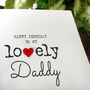 Personalised Birthday Card For Special Daddy, Handmade Card For Father, thumbnail 2 of 4