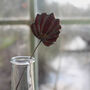Red Clover Stained Glass Flower, thumbnail 4 of 9