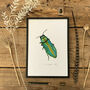 G Is For Goldstriefiger Illustration Print, thumbnail 1 of 6