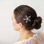 Vintage Style Flower Hair Comb, thumbnail 1 of 4