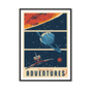 Space Illustration Unframed Art Print, thumbnail 1 of 5