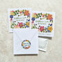 10 X Colourful Floral Wildflower Seed Packet Wedding Favours, thumbnail 7 of 10