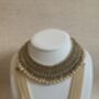 Indian Antique Gold Plated Pearl Mala Set, thumbnail 2 of 9