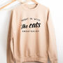 'Night In With The Dog, Cat, Pet' Sweatshirt, thumbnail 3 of 9