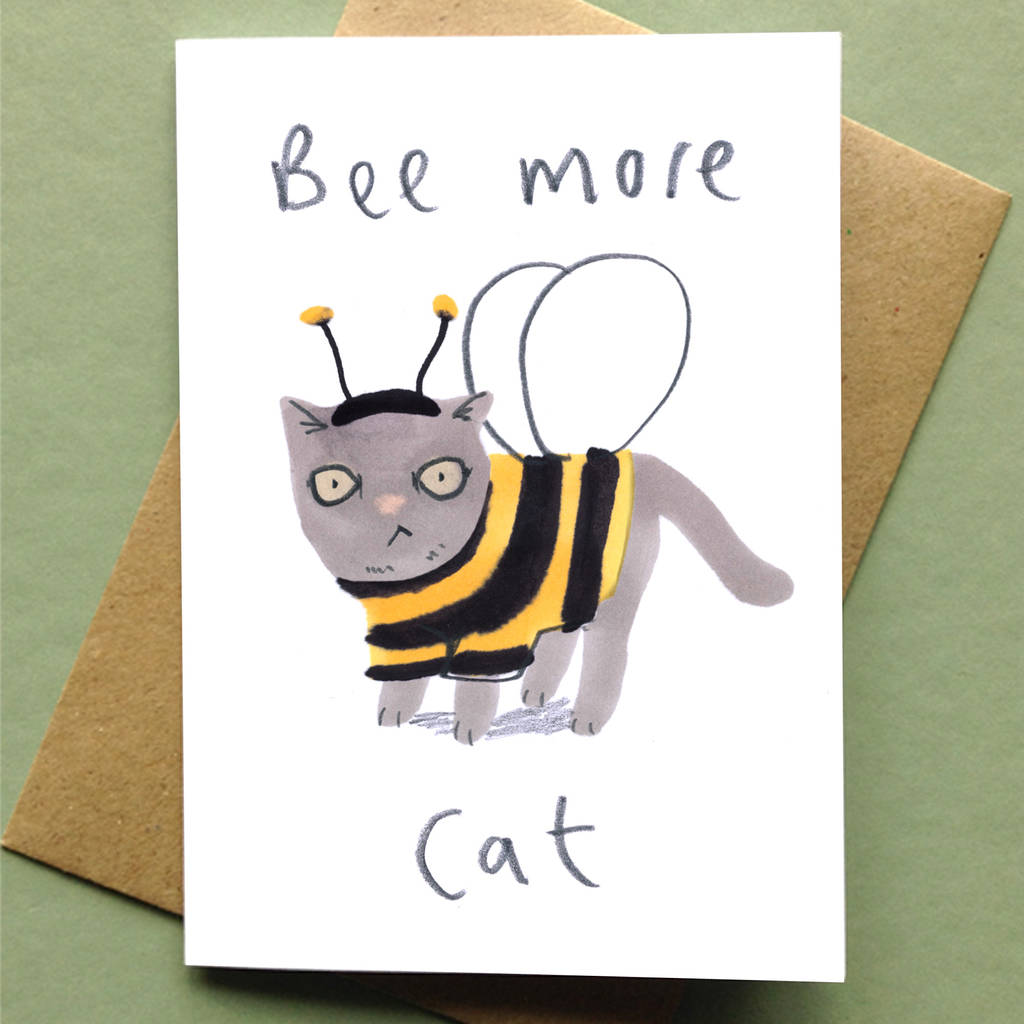 Картинки cat bee