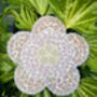 Flower Shaped Mosaic Placemat Plantstand Or Decoration, thumbnail 11 of 12
