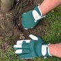 Personalised Leather Gardening Gloves, thumbnail 1 of 9