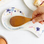 Personalised Floral Spoon Rest, thumbnail 3 of 3