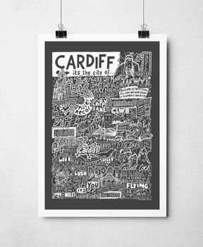 Cardiff Landmarks Print, 6 of 7