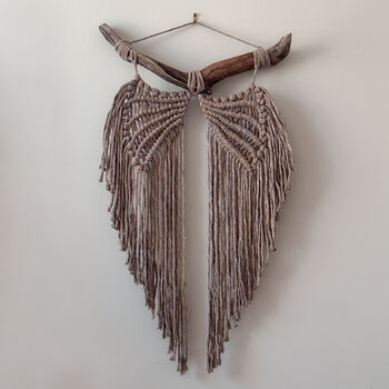 Angel Wings On Driftwood, 3 of 4