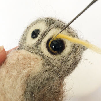 Needle Felting Kit, Owl, 9 of 9