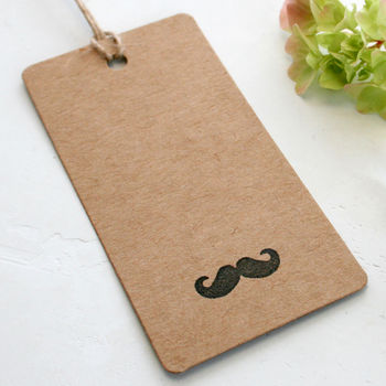 Moustache Clear Rubber Stamp, 3 of 5
