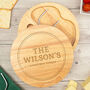 Personalised Couples Christmas Cheese Board Set, thumbnail 1 of 6
