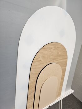 Acrylic Arch Blank, A1 , A2, A3, A4, A5, 4 of 4