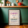 Chippy Tea Or Gravy Dinner? Print, thumbnail 3 of 8
