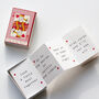 Our Love Coupon Matchbox Gift, thumbnail 4 of 6