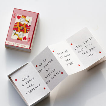 Our Love Coupon Matchbox Gift, 4 of 6