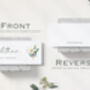Flower Themed Wedding Place Cards, thumbnail 3 of 8