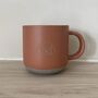Cockapoo/ Cavapoo/ Maltipoo Engraved Orange Ceramic Tea/ Coffee Mug, thumbnail 1 of 8