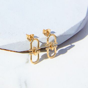 Equine Charm Drop Sterling Silver Earrings, 4 of 7