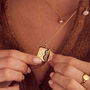 Personalised Baby Scan Envelope Necklace, thumbnail 4 of 9