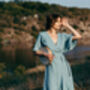 Natural Linen Summer Dress | Bridesmaid Dress, thumbnail 10 of 12