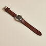 Personalised Leather Watch Strap, thumbnail 1 of 8