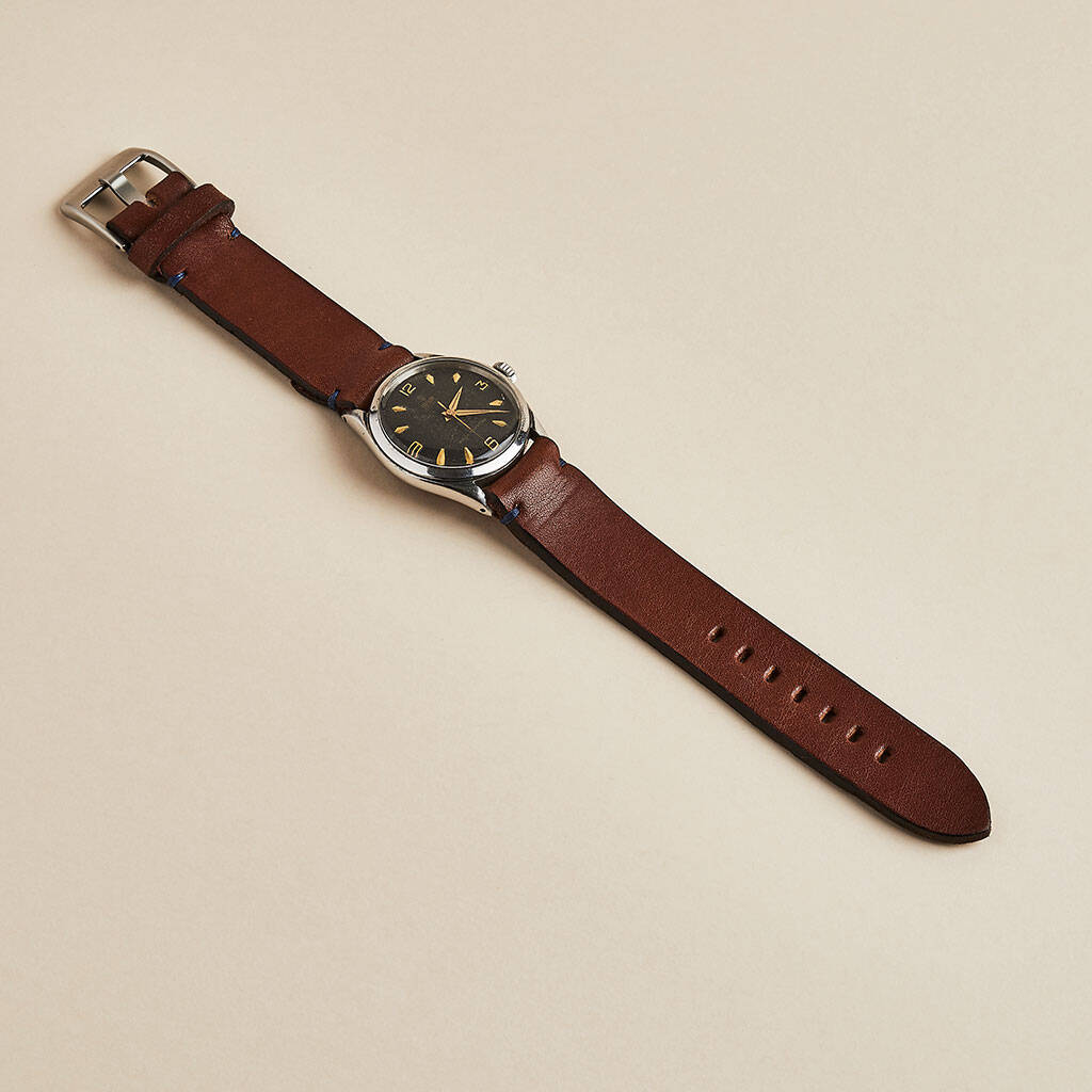 Personalised Leather Watch Strap, 1 of 8