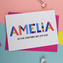 Personalised Name All Purpose Card, thumbnail 3 of 3