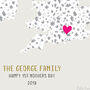 Personalised Mothers Day Map Print Any Country, thumbnail 5 of 5