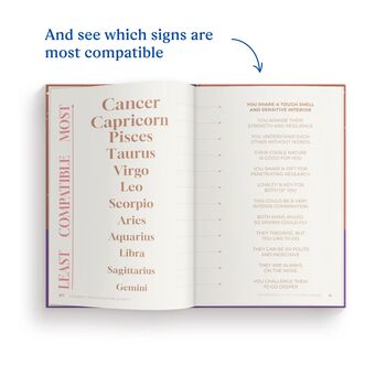 Scorpio Star Sign Gift Personalised Astrology Book, 8 of 9