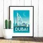 Dubai Art Print, thumbnail 3 of 4