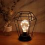 Black Diamond Shape Table Lamps, thumbnail 1 of 8