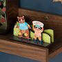 Personalised Skateboarding Bears Father's Day Pop Out Card, thumbnail 2 of 7