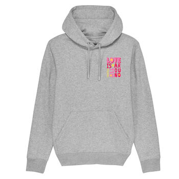 Love Is All Around Hoodie, 6 of 10