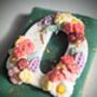 Wild Flower Letter Biscuit, thumbnail 4 of 5