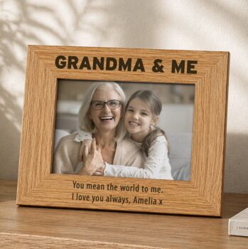 Wooden Personalised Frame, 2 of 3