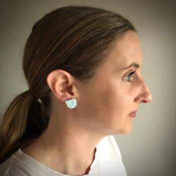 Abstract Shape Stud Earrings 'Spice', 5 of 7