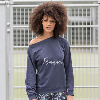 Remoaner Slogan Sweatshirt, 3 of 3
