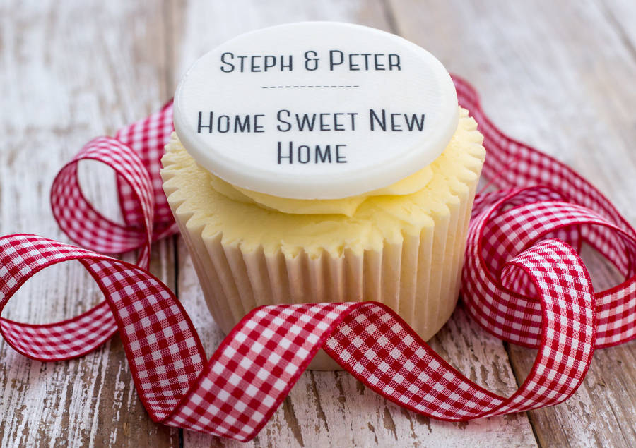 New Home Cupcake Decorations By Just Bake | notonthehighstreet.com